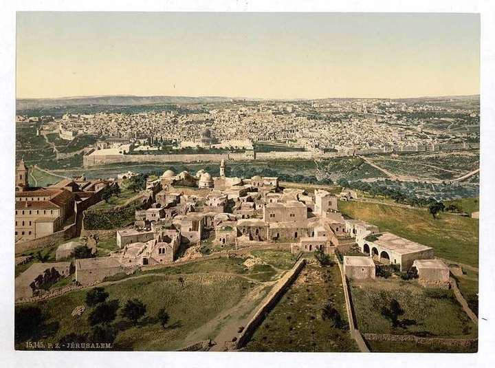 General view, Jerusalem, Holy Land-LCCN2002724996